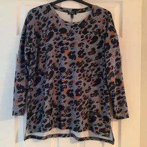 Tribal leopard print woman’s top.
